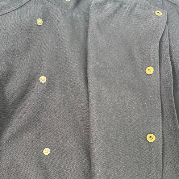 Vintage Members Only Italiano Classico Corso D’anno 1980s Wool Jacket Black 40 - Picture 5 of 12